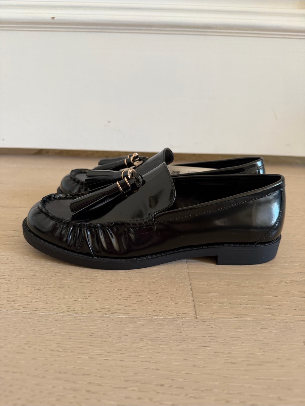 MANGO Black Tassel Loafers - Picture 6 of 16